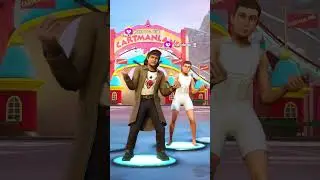 BAILALO GOZALO TREND DANCE IN FORTNITE: STRANGER THINGS DUO! 💕⚡