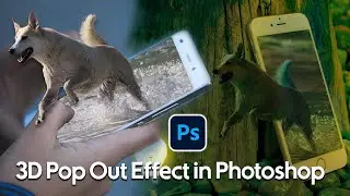 How to create a 3D pop-out effect in Photoshop