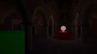 Test Dynamic GI Old Sponza Scene (Unity URP)