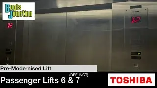 (HISTORICAL) Bugis Junction || Toshiba Elevator (Passenger Lifts 6 & 7) (Pre-Modernised)