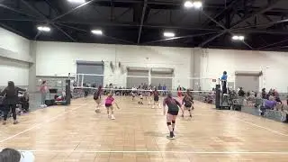 Club Attack 15 M and N (OV) @ 2023 Southeast Pre-Qualifier, Match 2, Set 1, 2/25/2023