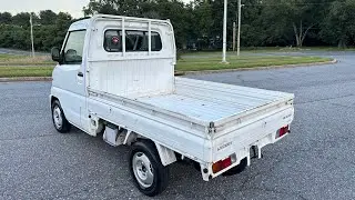 2000 MITSUBISHI MINICAB GD-U61T &mdash;&mdash;72,336 Miles - KEI TRUCK &mdash; JDM - DRIVING VIDEO