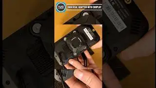 Quadlock Universal Adaptor with Motorcycle CarPlay