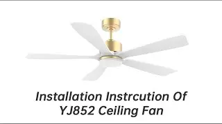 52&rdquo; Wood Smart Ceiling Fans with Lights Remote Control,Quiet DC Motor, Modern Ceiling Fan