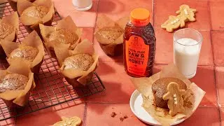 Easy Gingerbread Muffins - Holiday Recipe