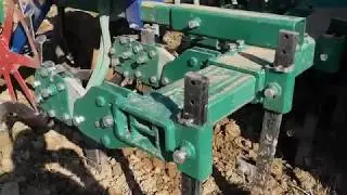 BIO-FarmVLOG#86 20180920 Einstellung Säelemente Dammkultur Turiel