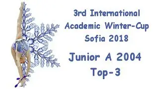 Academic Winter Cup Sofia 2018 - Junior A2004 - Top 3
