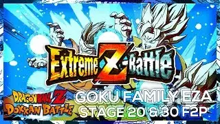 FAMILY KAMEHAMEHA EZA EVENT: F2P TEAMS USED TO BEAT GOHAN AND GOKU | DBZ Dokkan Battle