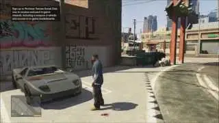 GTA 5 - Funny Car Head Slam!!!!!