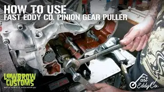 How To Use Fast Eddy Co. Pinion Gear Puller for '99 & Earlier Harley-Davidson Big Twins & Sportsters