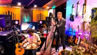 Antony Garbeya and Edwin Guerra - Si algun d&iacute;a la ves - Handpan and Arpa live session
