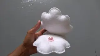 Concha com pérola fácil de fazer