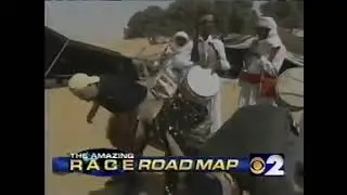 2001 The Amazing Race on CBS Bump Road Map Promo - Aired October 14, 2001