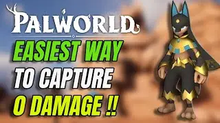 EASIEST WAY TO CAPTURE ANUBIS 0 DAMAGE GUARANTEED!! Palworld glitch