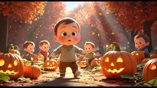 Explore the Pumpkin Patch 🎃🍂🎶 Fun Kids Song | Autumn Adventure