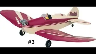 Vid 3 - Building Slow Poke RC plane from plans