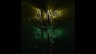 ZA WARUDO! || Dio & Diego Brando Edit