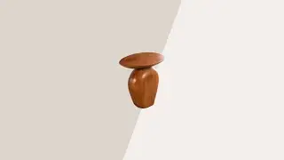 Massiver Beistelltisch ORGANIC | Riess-Ambiente.de