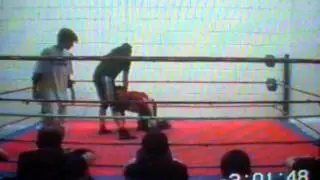Pain in Frontier Wrestling Alliance - Training match 2005 - Portsmouth(England)