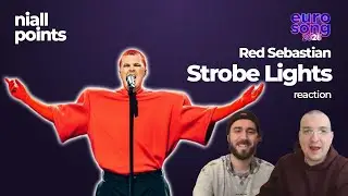 Red Sebastian - Strobe Lights (🇧🇪 Eurosong 2025 reaction)