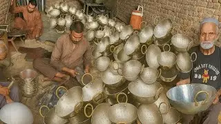 How Traditional Wok Pans Are Handmade | Incredible Metal Craft Manufacturing Process