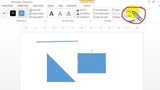 MS Powerpoint 2013, Insert Shapes, group shapes and ungroup shapes 2019