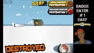 Learn to Fly 2 easy Kongregate badge 