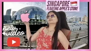 First 'Floating' Apple Store at Singapore's Marina Bay Sands | Buying iPhone in Apple Singapore