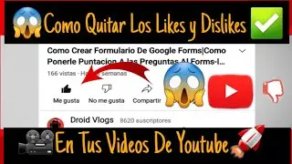 Como Ocultar Los Likes y Dislikes De Youtube 2021|como Desactivar dislikes de youtube