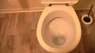 Villeroy & Boch urinal and Cersanit toilet at game room