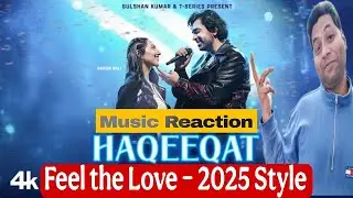 Haqeeqat (Official Music Video)Reaction: Akhil Sachdeva | Sahiba Bali | Bhushan Kumar #reaction