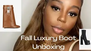 FALL LUXURY BOOT UNBOXING: GIVENCHY SHARK BOOT + VERSACE INTRICO LEATHER ANKLE BOOTS REVIEW