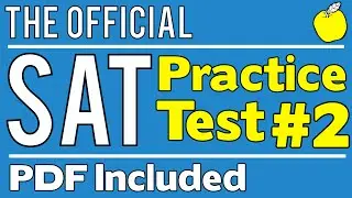 New SAT - Official Test #2 - Math Section 4 - Q1-20