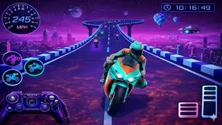 IMPOSSIBLE moto RIDER bike RACING 2024- 3D BIKE driving CHALLENGE 😱 -ANDROID BIKE GAMEPLAY#bike 