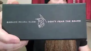 Расческа из черного рога быка от Badass Beard Care!