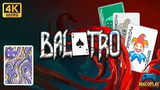 Balatro | Magic Deck - Purple Stake (Silent 4K 60FPS)