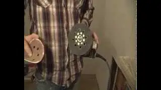 Эксцентриковая шлифмашина Bosch GEX 125-1 AE \ как менять круги\ мой способ!