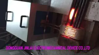 JLC-80KW Metal Bar End Heating Induction Forging Furnace