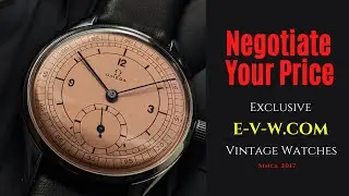 72 Years Old Omega Salmon Sector Dial / Jumbo Ref. 2505 / Cal. 266 (30T2) / Vintage 1952