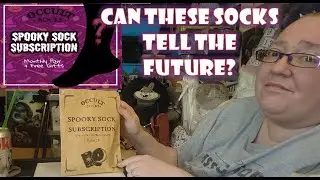 Occult Box Spooky Socks March 2023 Fortune Teller Unbagging - Subscription Bag Unboxing - Divination