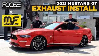 Foose Design | 2021 Mustang GT | Magnaflow Street Series Exhaust Install