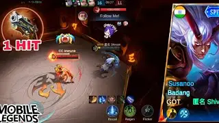 Badang: The Underrated Hero In Moba Legend!! ONE HIT BADANG BUILD IS HERE 😱#badang #mobilelegends