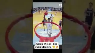 Caleb Wilson: The Dunk Machine 😤🔥#reels #sports #ncaa #basketball #unctarheels #shorts #viral #usa