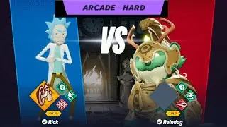 MultiVersus Arcade Mode Gameplay (Hard) with Rick