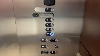 OTIS Traction Elevators at West Lobby- Marriott Marquis- Washington, DC, USA