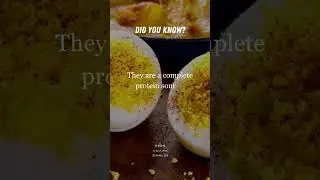 Eggs contain all nine essential amino acids #shorts