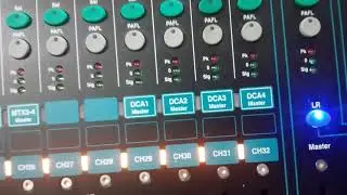 Allen heath qu32 grupos DCA