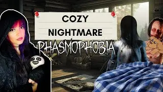 LIVE Cozy Phasmophobia Night | Educational Nightmare Custom Runs 👻