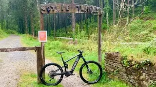 I CHECKED OUT A VERY WET CARDINHAM WOODS MTB TRAIL!!!
