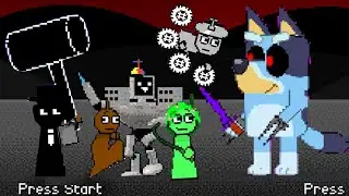 SPRUNKI BUT IT'S ARCADE RPG!?  (Sprunki: The Beat Em Up)